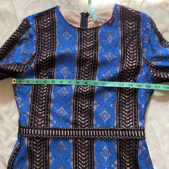 Endless Rose Black Blue Mini Dress - Picture 7 of 14